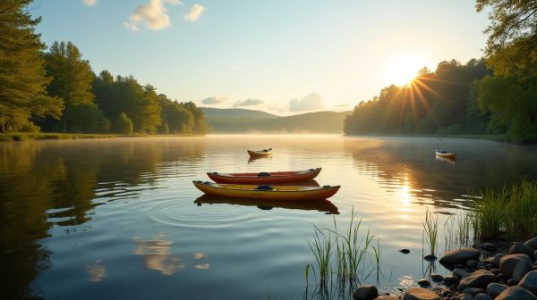 Descubrir la diversión en el agua con kayak hinchable 3 plazas