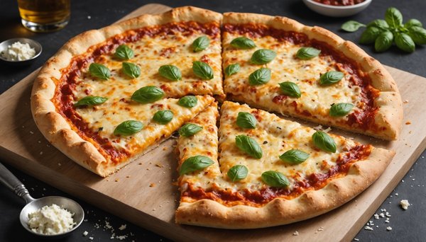 Deliciosa Receta de Pizza Cuatro Quesos con Base Perfectamente Crujiente: ¡Descubre el Secreto!